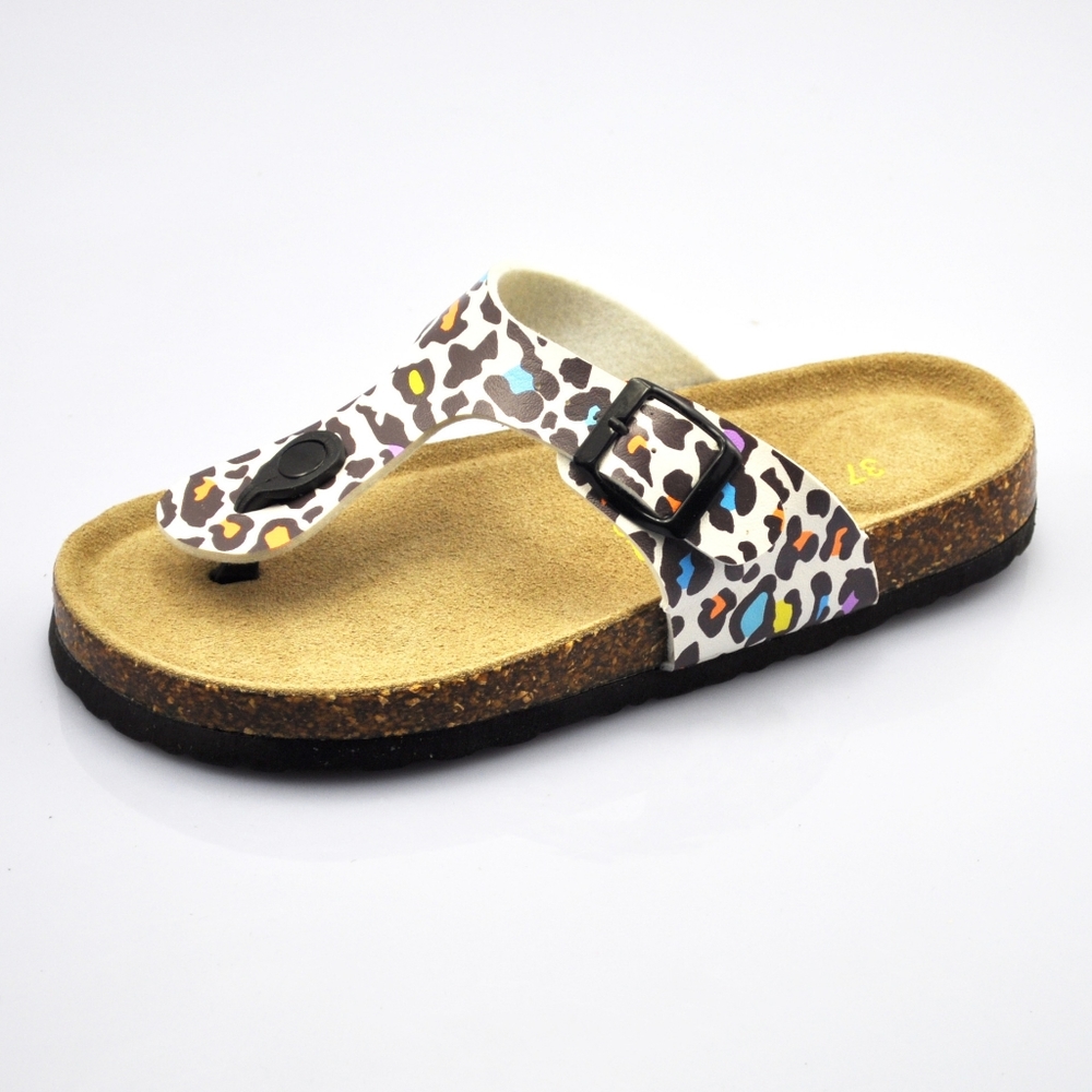 Awesomeblossom Cork FlipFlop Sandals